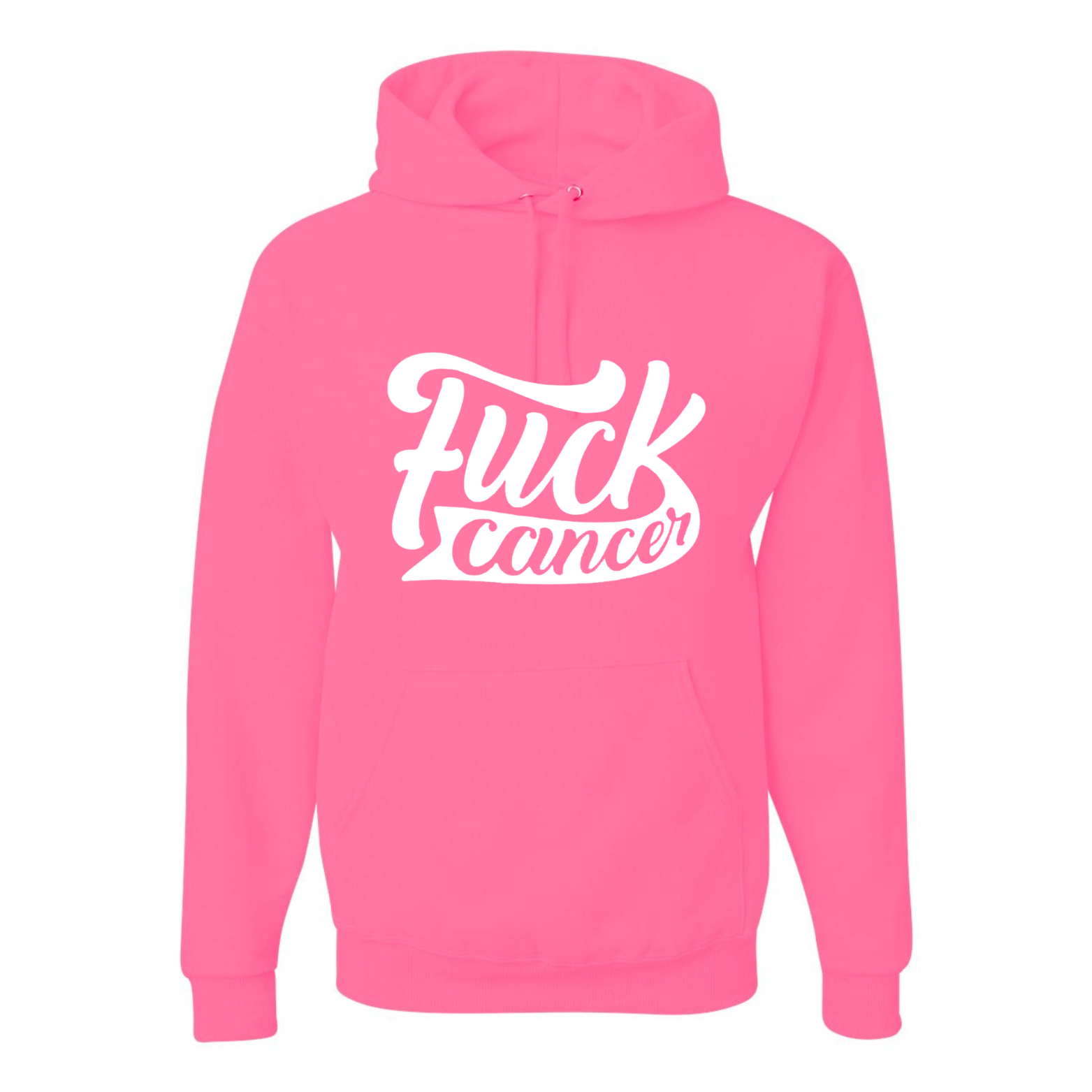 Pink Fuck Cancer Hoodie — Oso's Printing